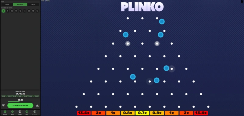 plinko hra